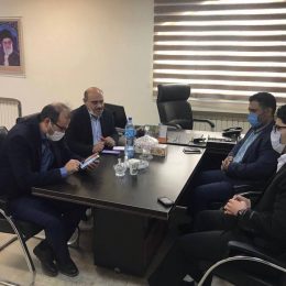 Meeting of the CEO of Kharat Gostaran Al Ghadir Zanjan Company