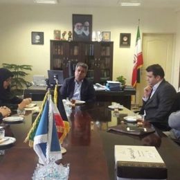 جلسه مدیرعامل شرکت مهارت گستران الغدیر با مديركل اداره تعاون ، كار و رفاه اجتماعي استان زنجان آقاي مهندس يوسفي با سمت بازرس اصلی انجمن مراکز مشاوره و خدمات کارآفرینی استان زنجان